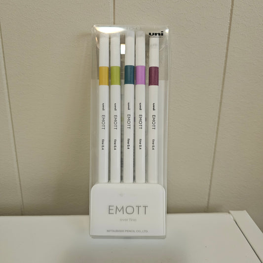 Pens/Markers - Uni Emott Ever Fine 5 Pack